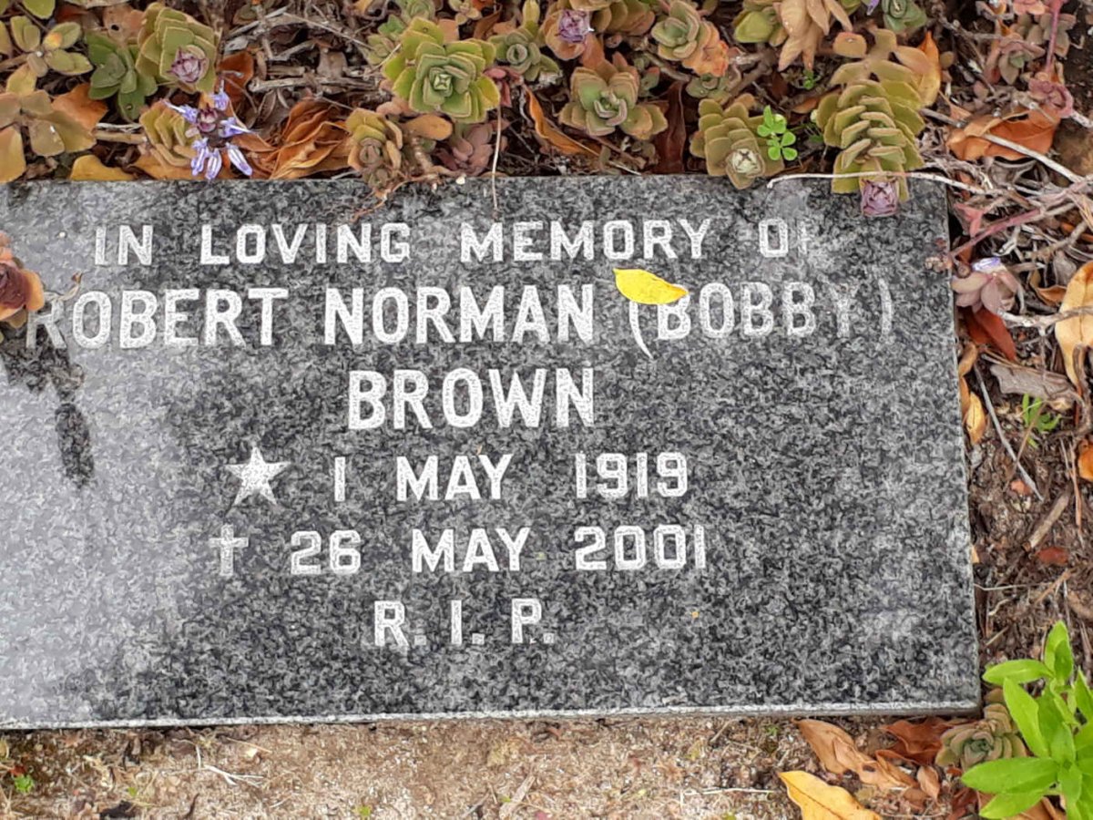 BROWN Robert Norman 1919-2001