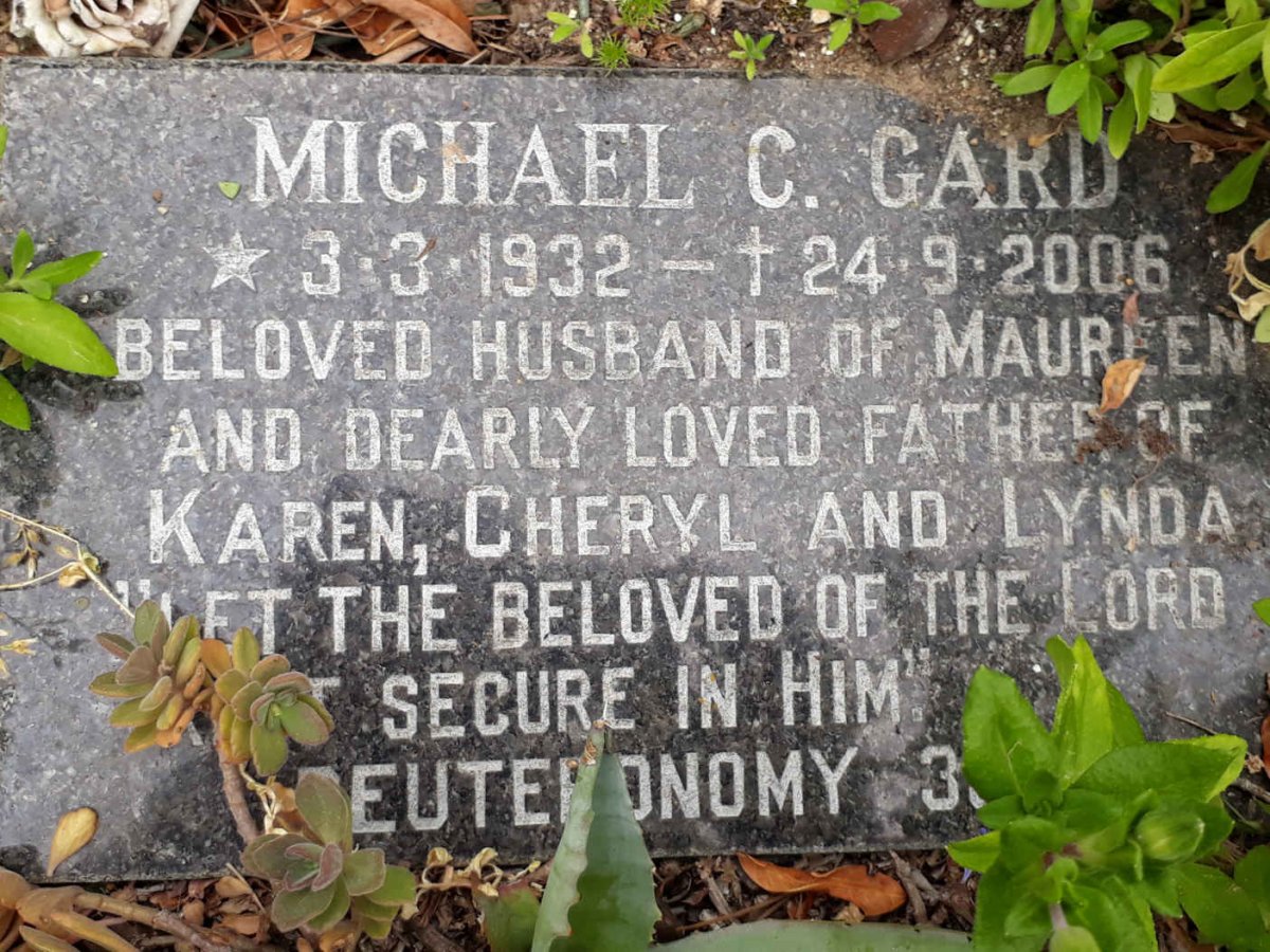 GARD Michael C. 1932-2006