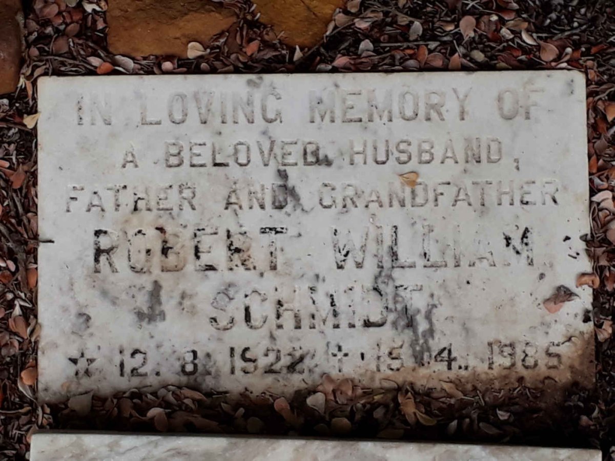 SCHMIDT Robert William 1922-1985