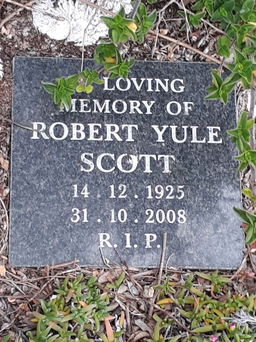 SCOTT Robert Yule 1925-2008