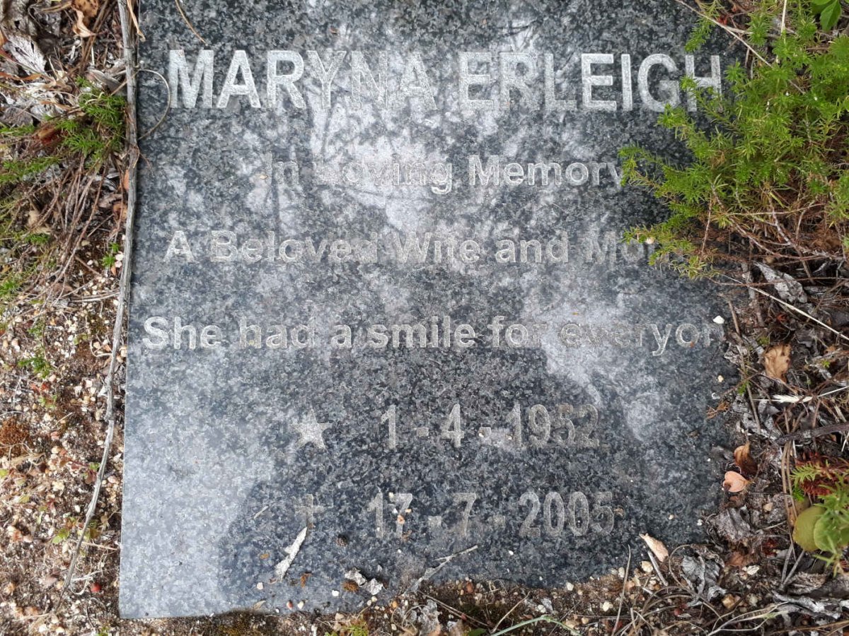 ERLEIGH Maryna 1952-2005