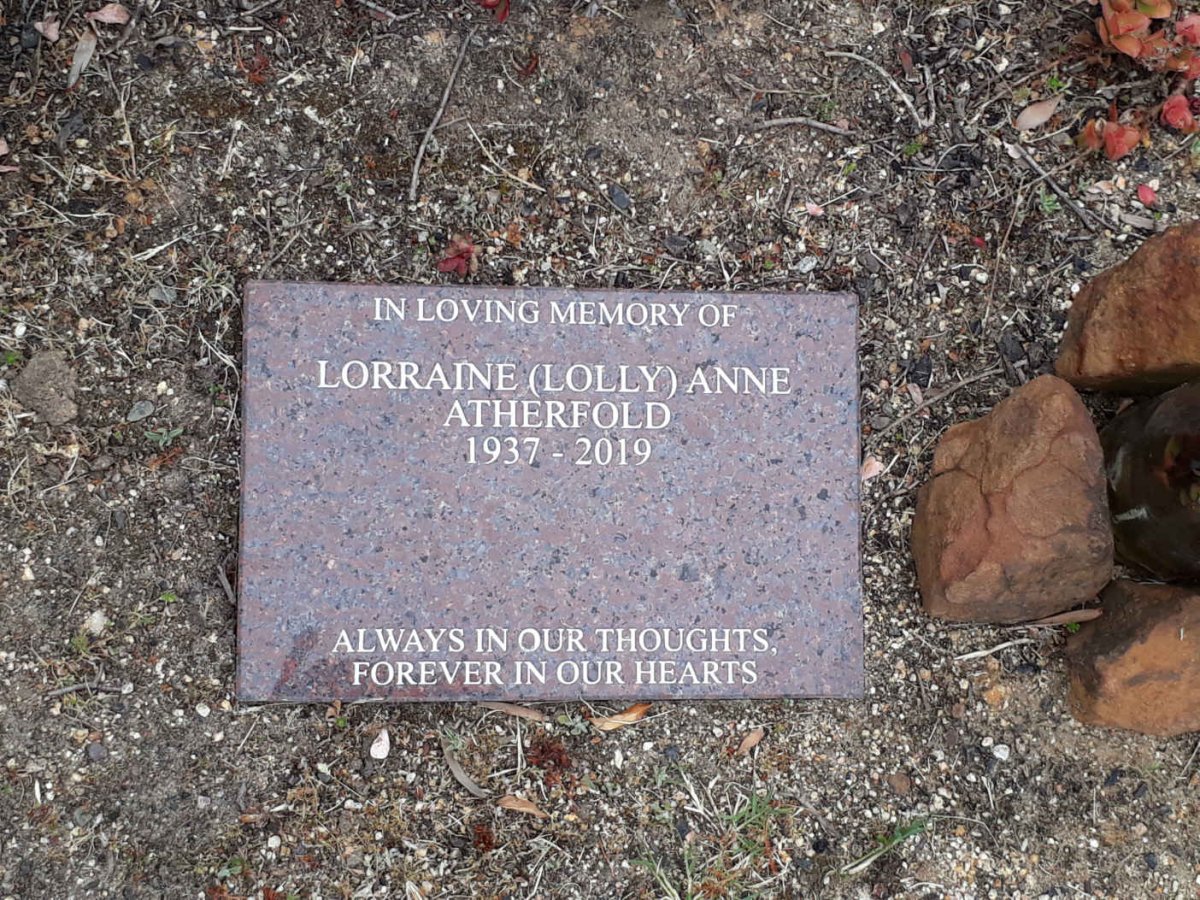 ATHERFOLD Lorraine Anne 1937-2019
