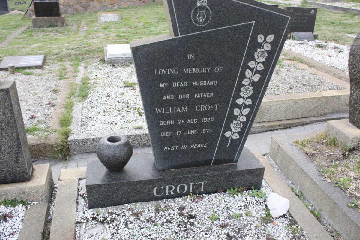 CROFT William 1920-1973
