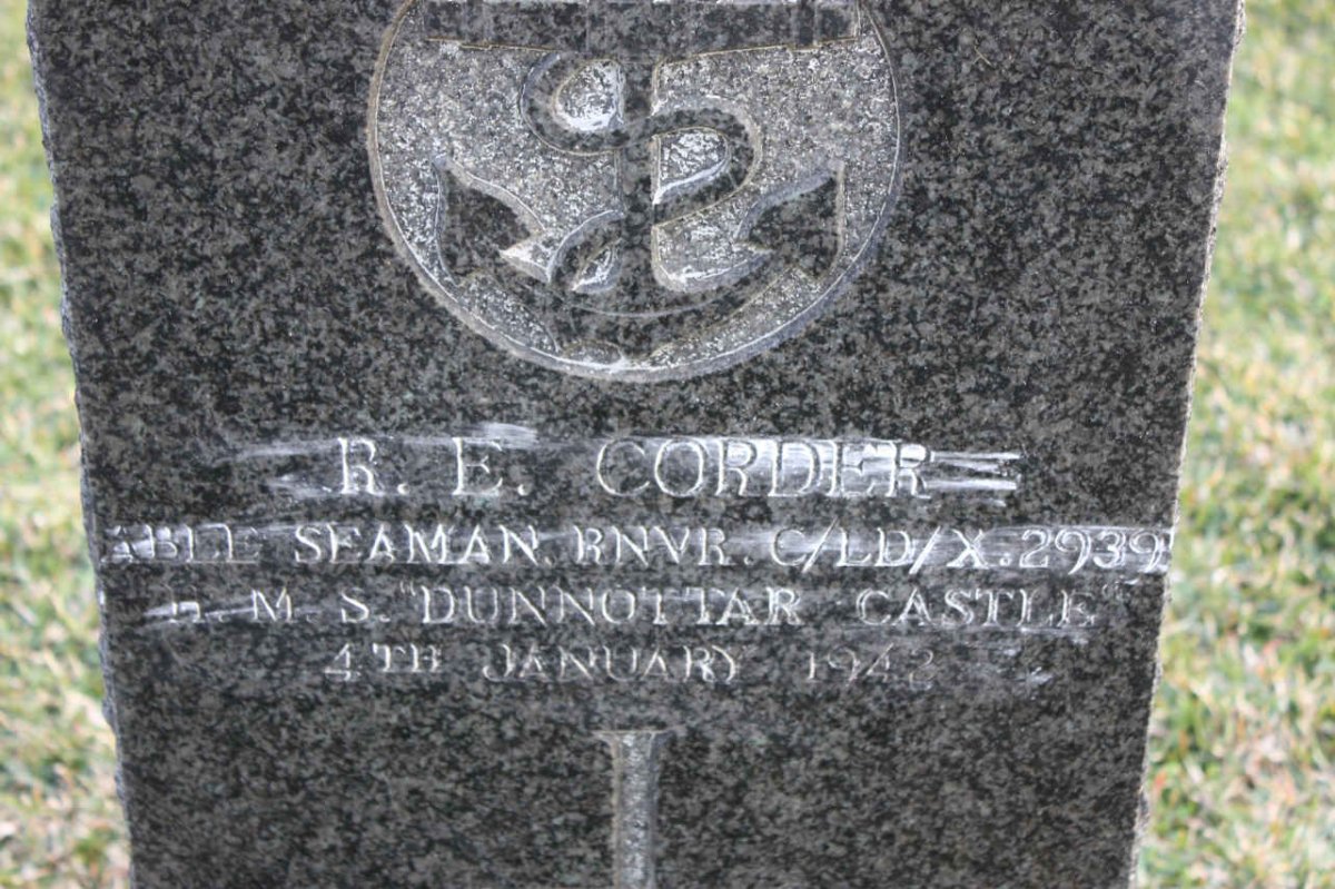 CORDER R.E. -1942