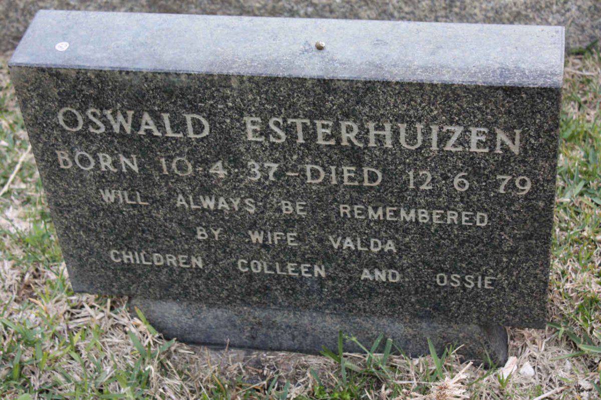 ESTERHUIZEN Oswald 1937-1979