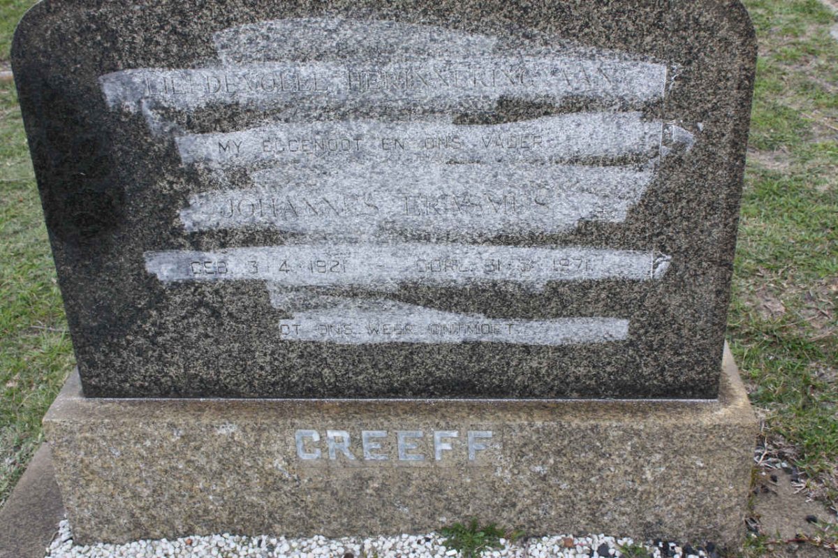 GREEFF Johannes Erasmus 1921-1971
