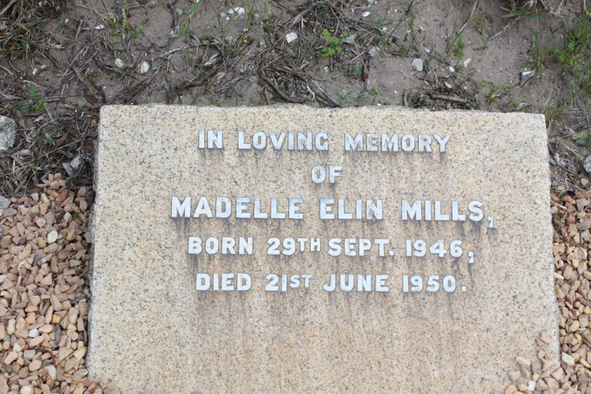 MILLS Madelle Elin 1946-1950