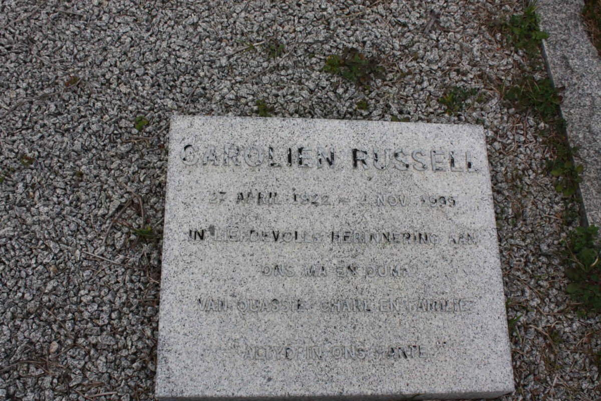 RUSSELL Carolien  -1999