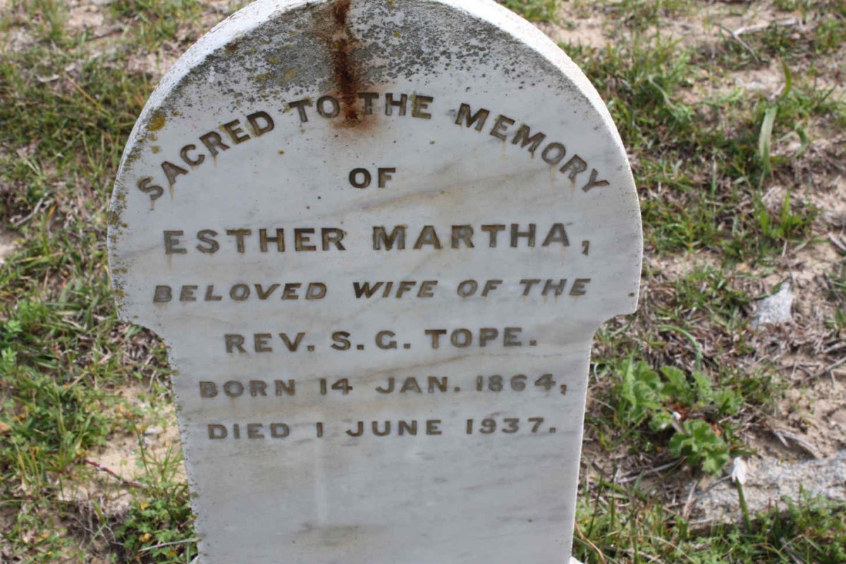 TOPE Esther Martha 1864-1937
