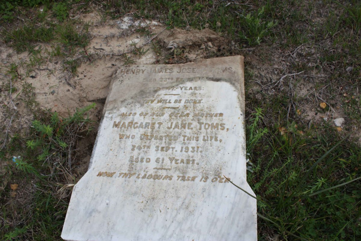TOMS Henry James Joseph -1914 &amp; Margaret Jane -1931