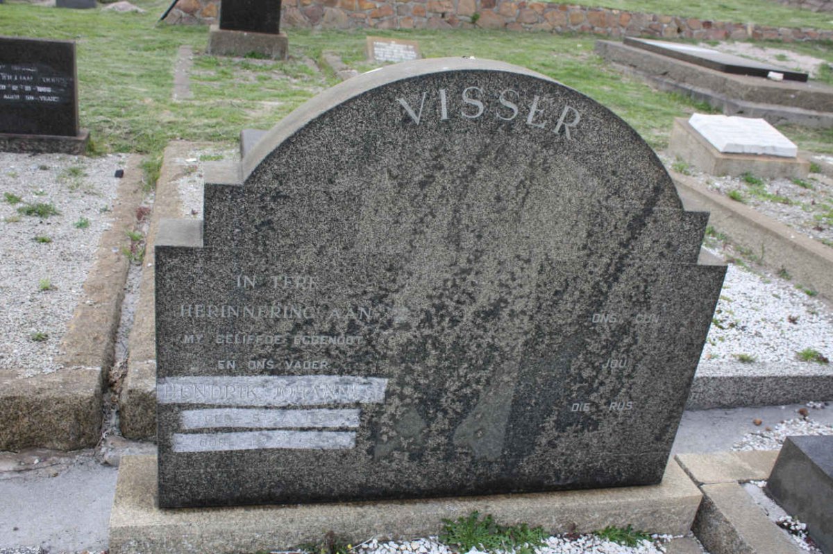 VISSER Hendrik Johannes 1923-1973