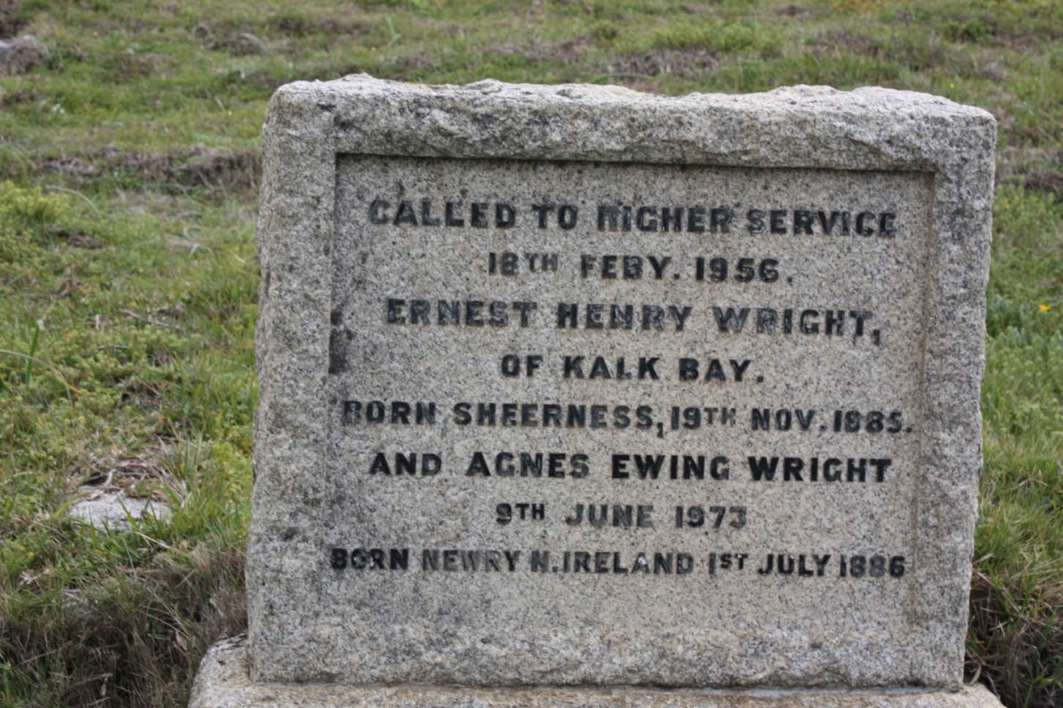 WRIGHT Ernest Henry 1885-1956 &amp; Agnes Ewing 1886-1973