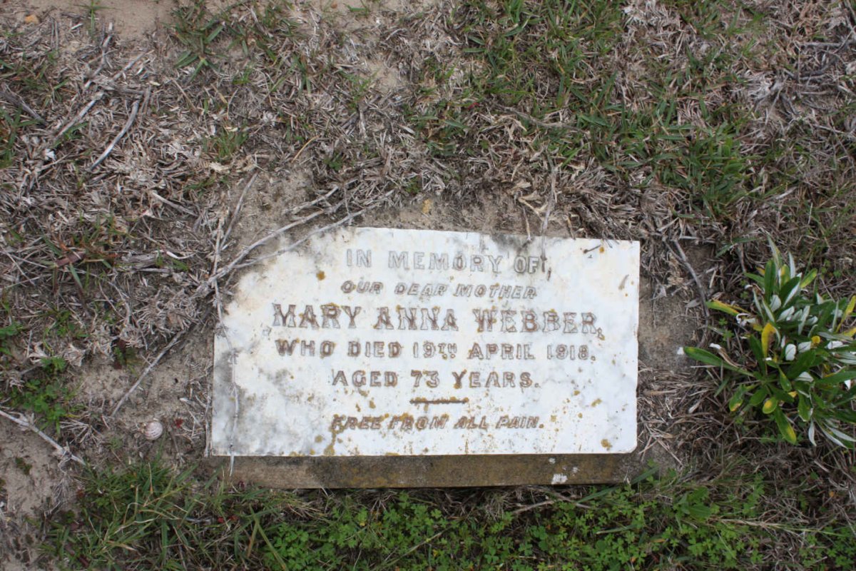 WEBBER Mary Anna -1918