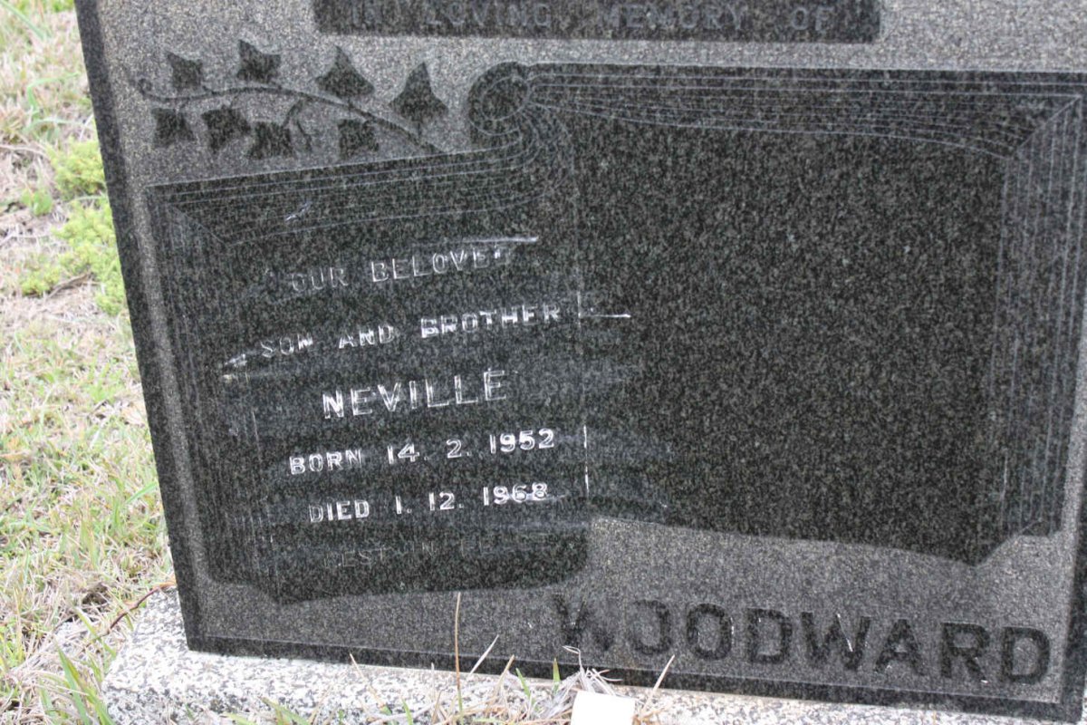 WOODWARD Neville 1952-1968