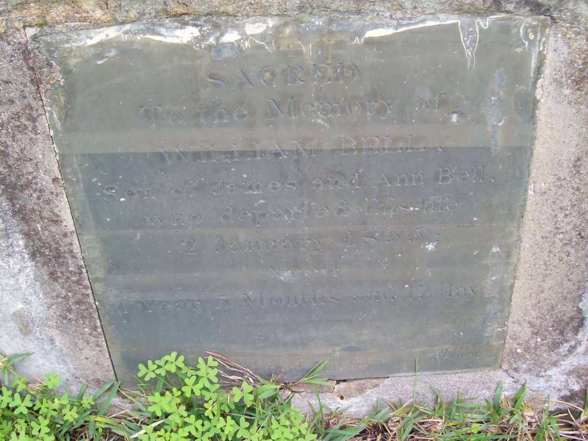 BELL William -1835