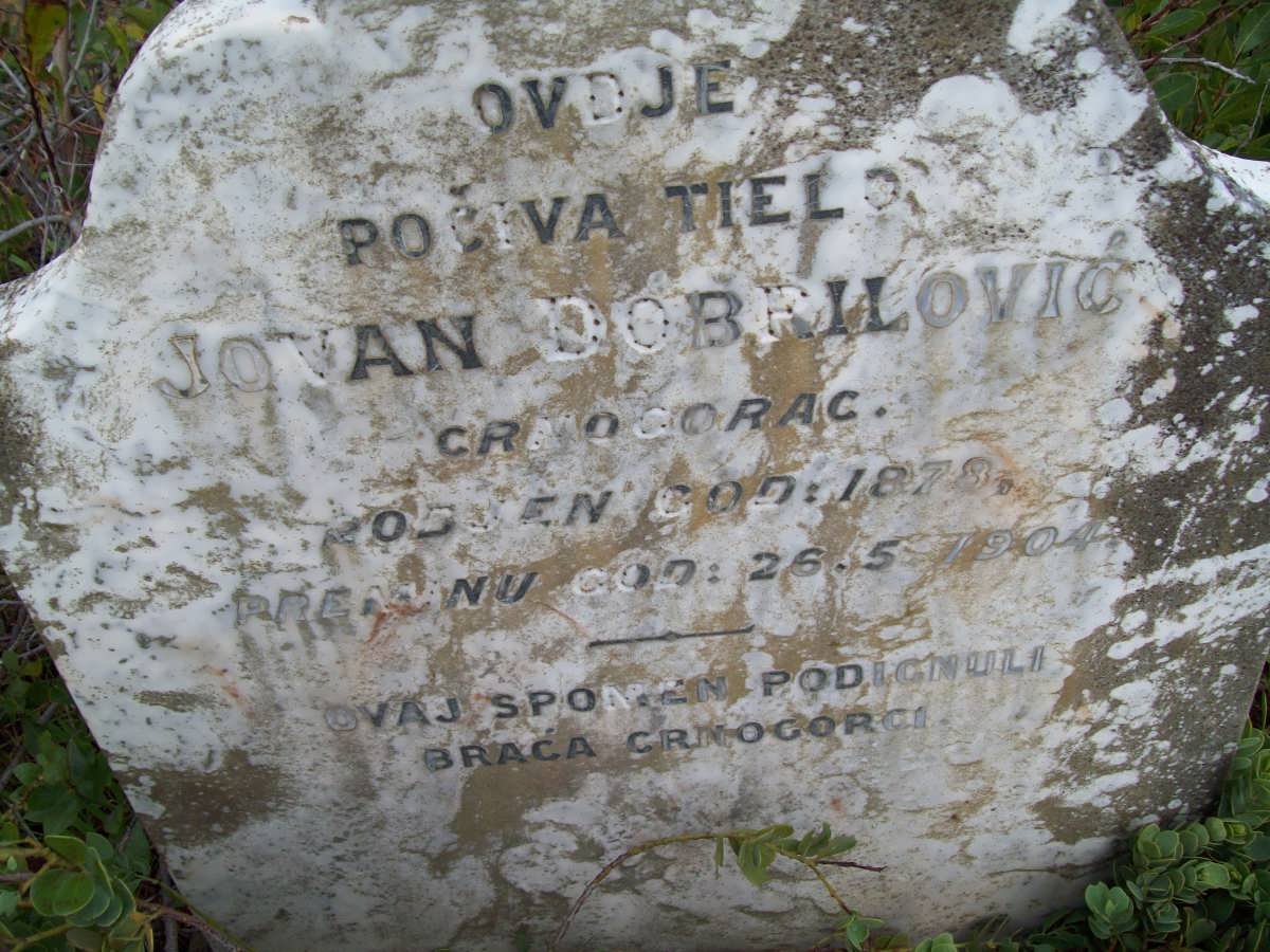DOBRILOVIC Jovan 1878-1904