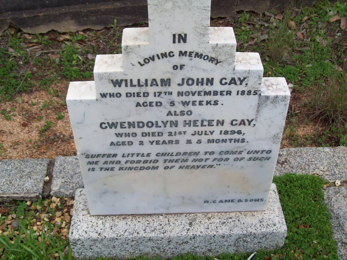 GAY William John -1885 :: GAY Gwendolyn Helen -1896