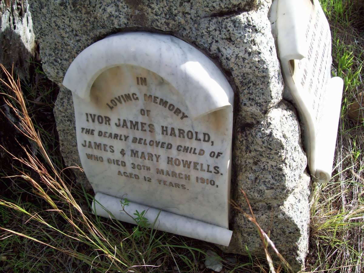 HOWELLS Ivor James Harold -1910