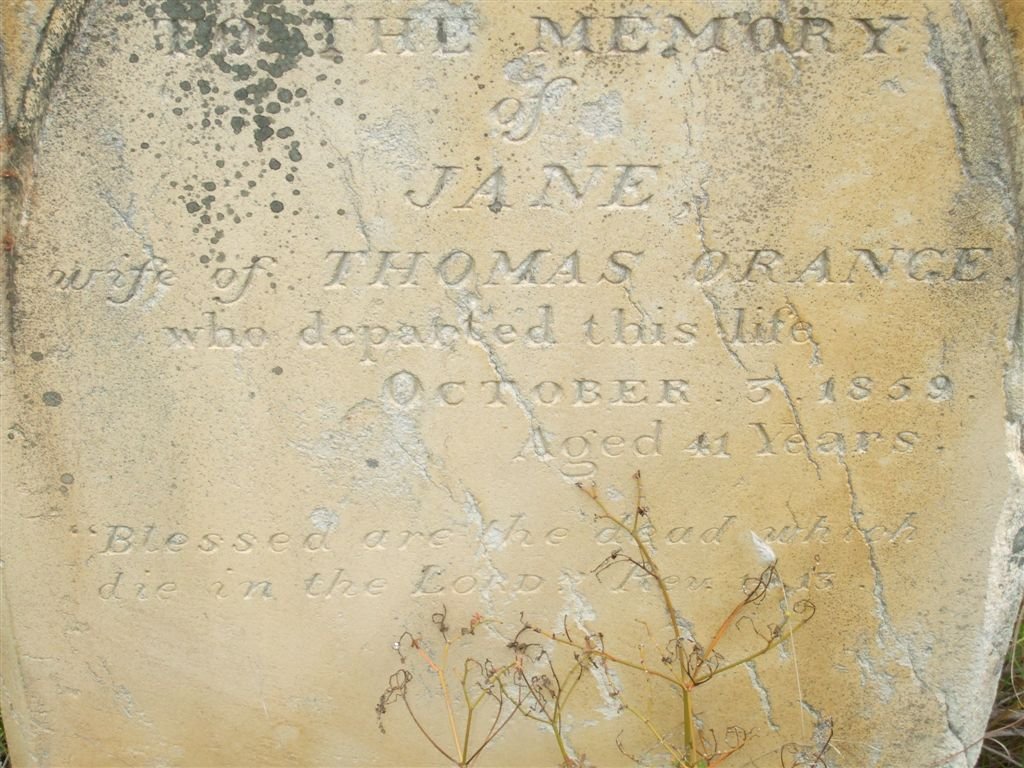 ORANGE Jane -1859