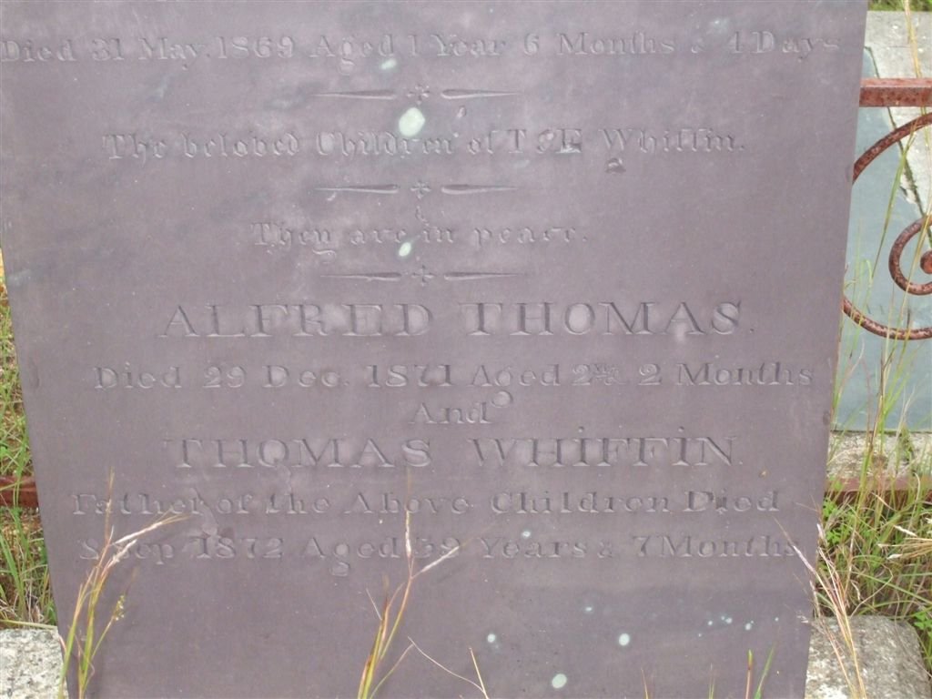 WHIFFEN Thomas -1871 :: WHIFFEN Thomas -1872
