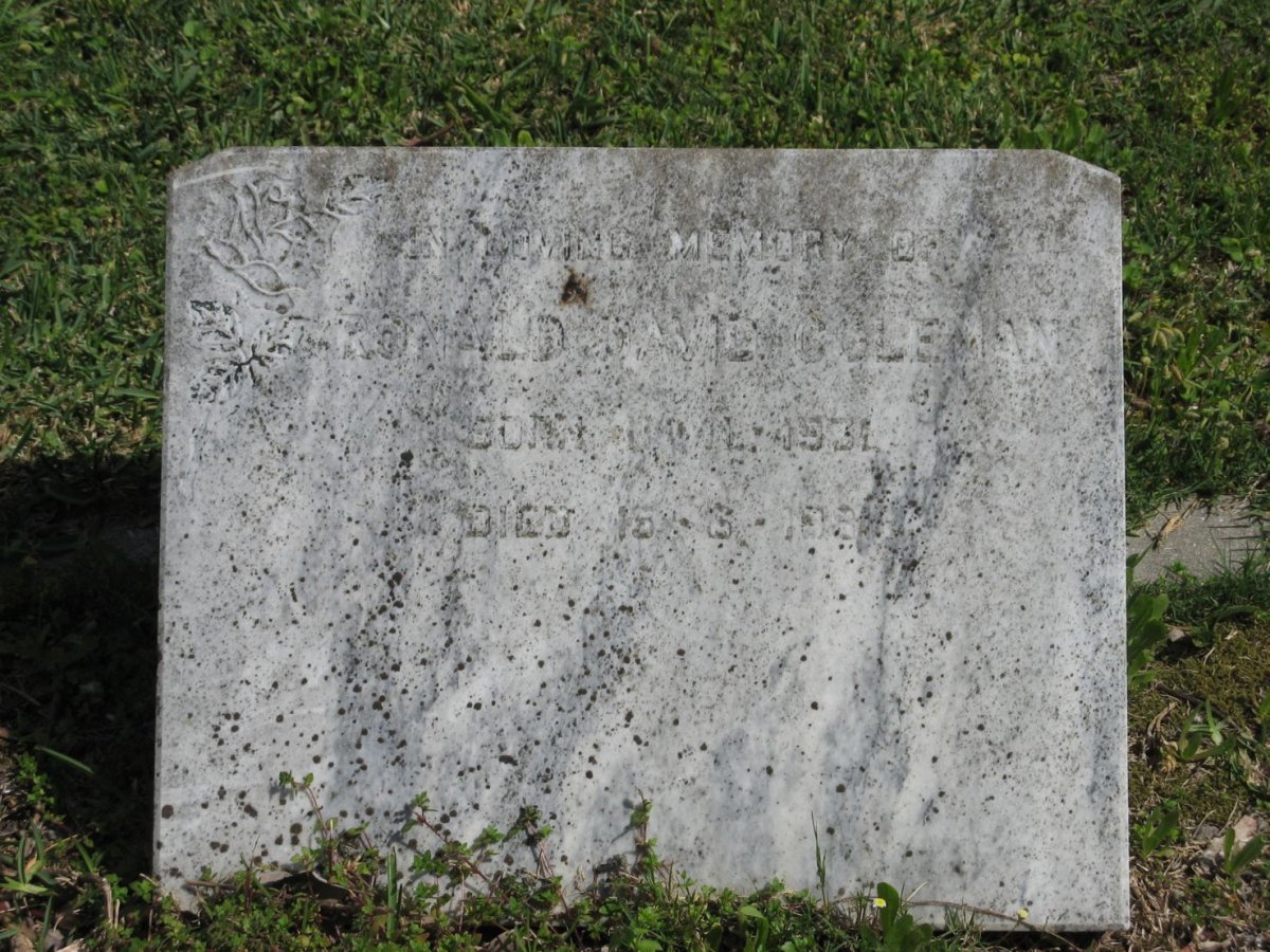 COLEMAN Ronald David -1931-19??