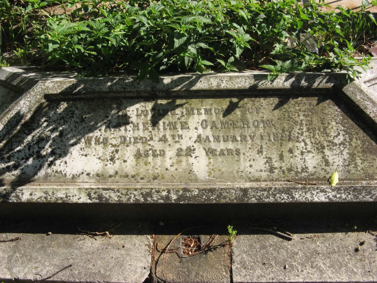 CAMERON Katherine -1898