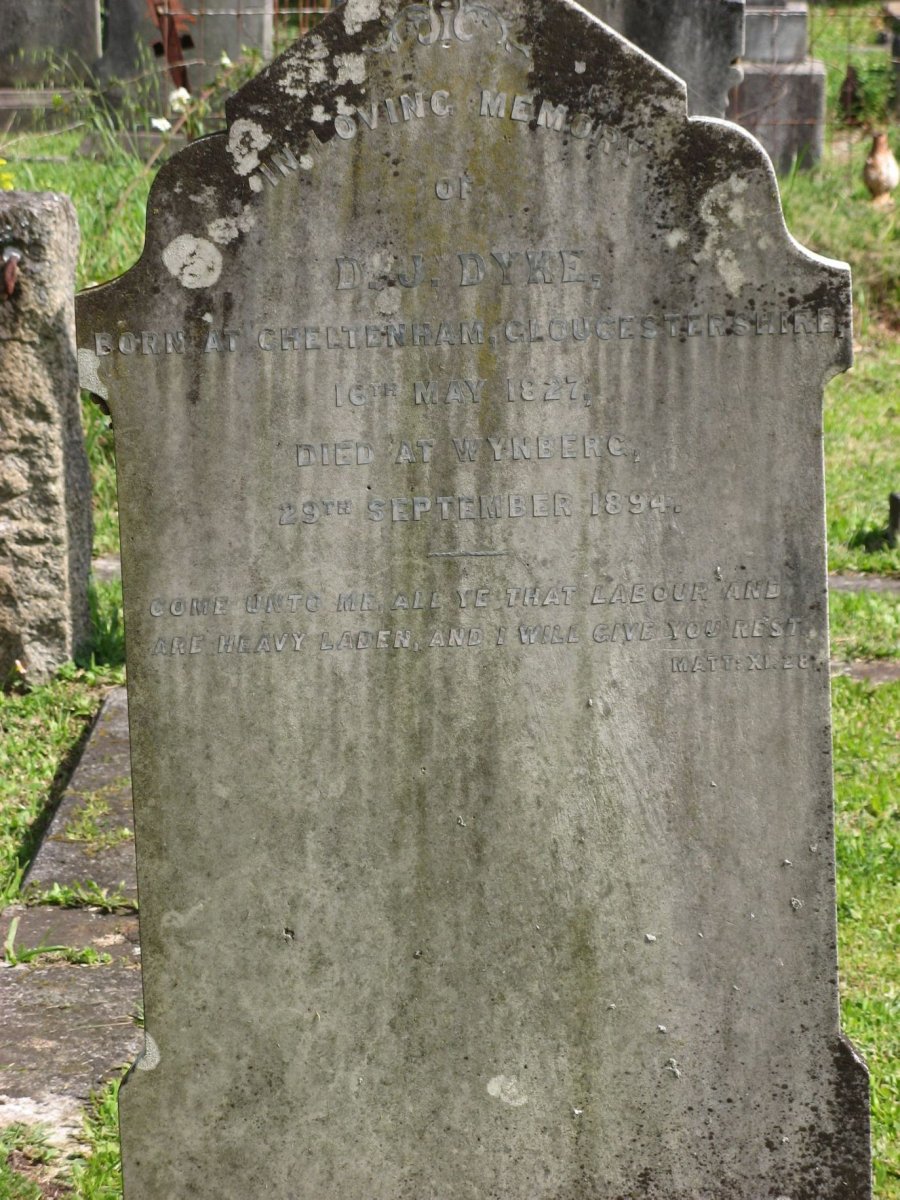 DYKE D.J. 1827-1894