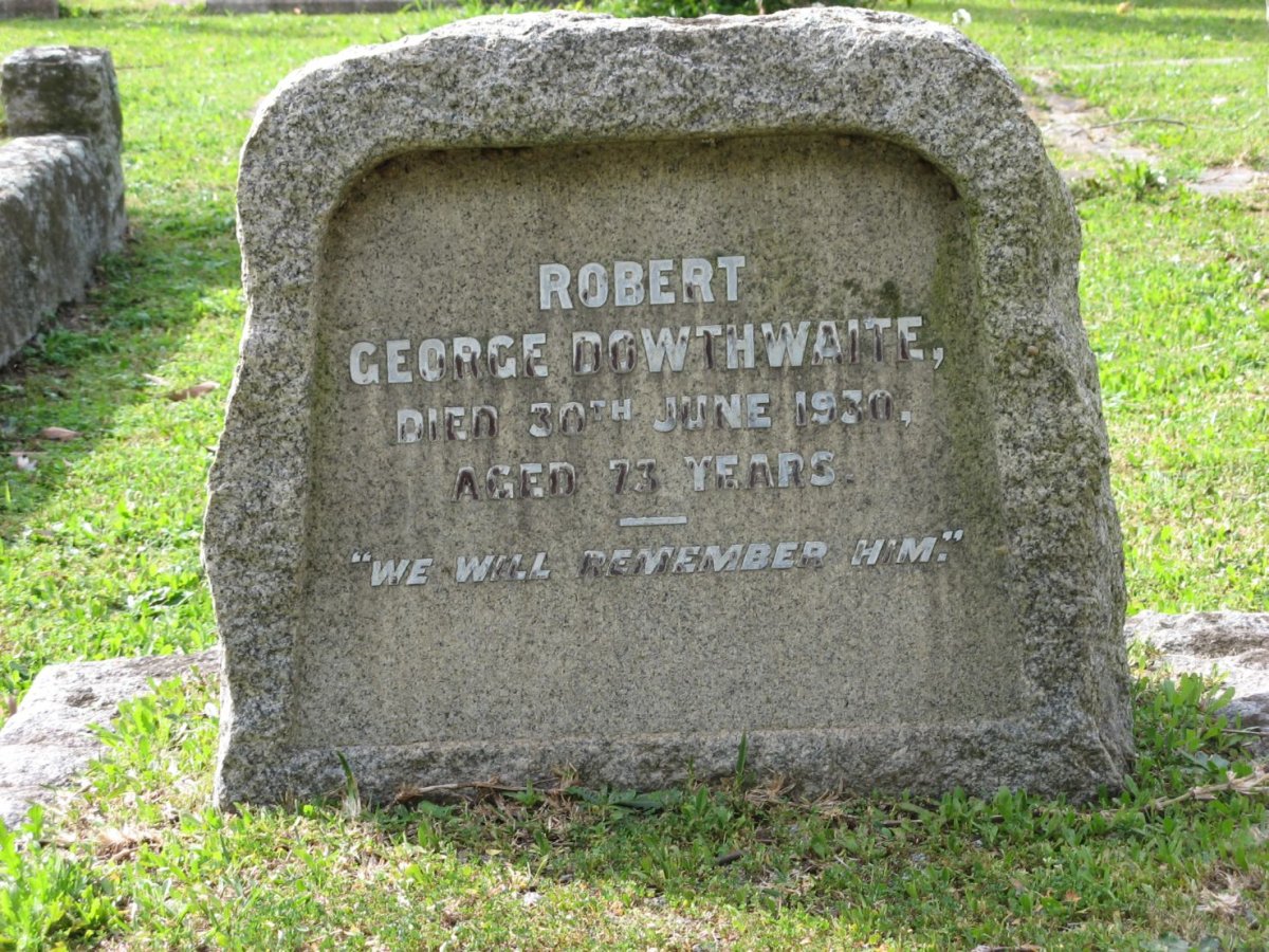 DOWTHWAITE Robert George -1930
