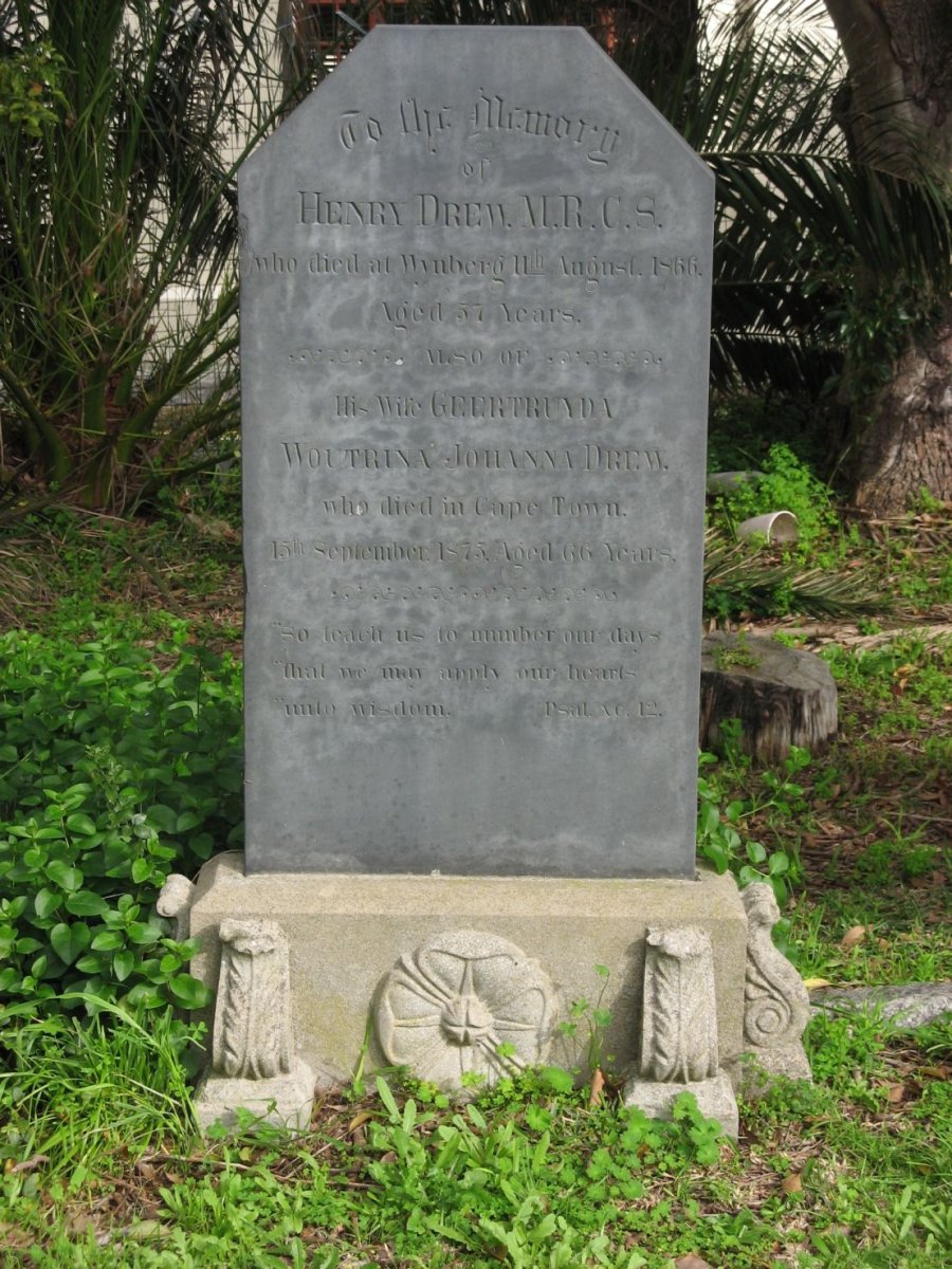DREW Henry -1866 &amp; Geertruyda Woutrina Johanna -1875