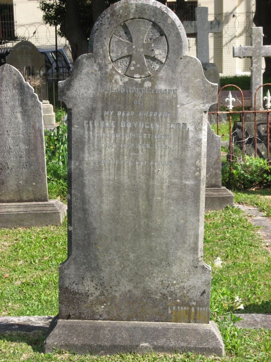 FORD George Brydges 1868-1898