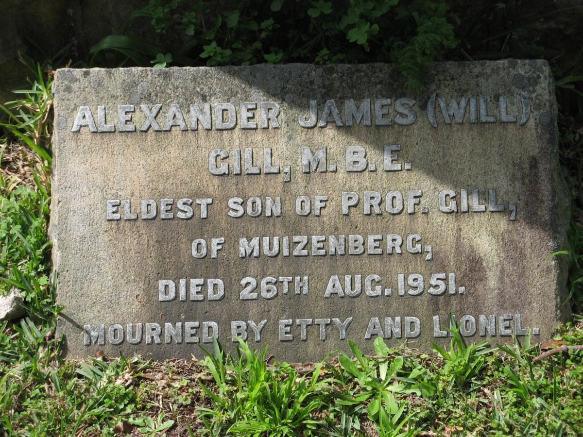 GILL Alexander James -1951