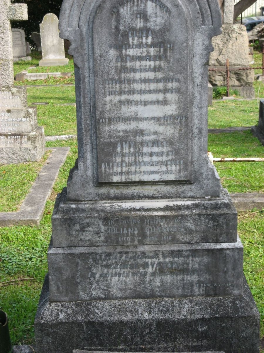 HURLEY Eliza :: JONES Amy -19?? :: BUYSKES Juliana -1916 :: DYASON George