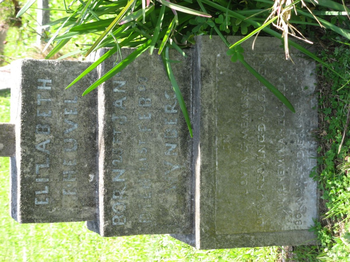 HEUVEL Elizabeth E. :: HEUVEL Wilhelmina