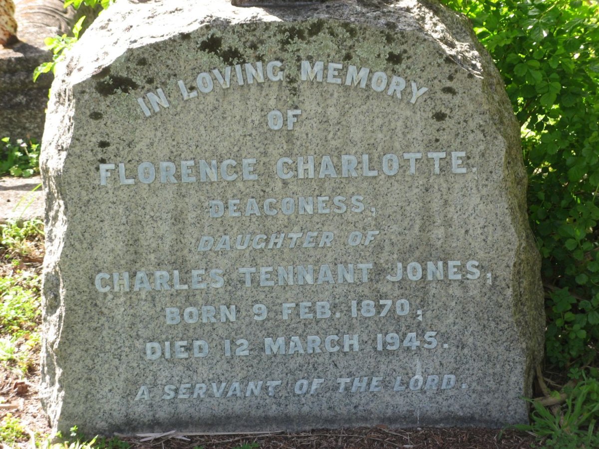 JONES Florence Charlotte 1870-1945
