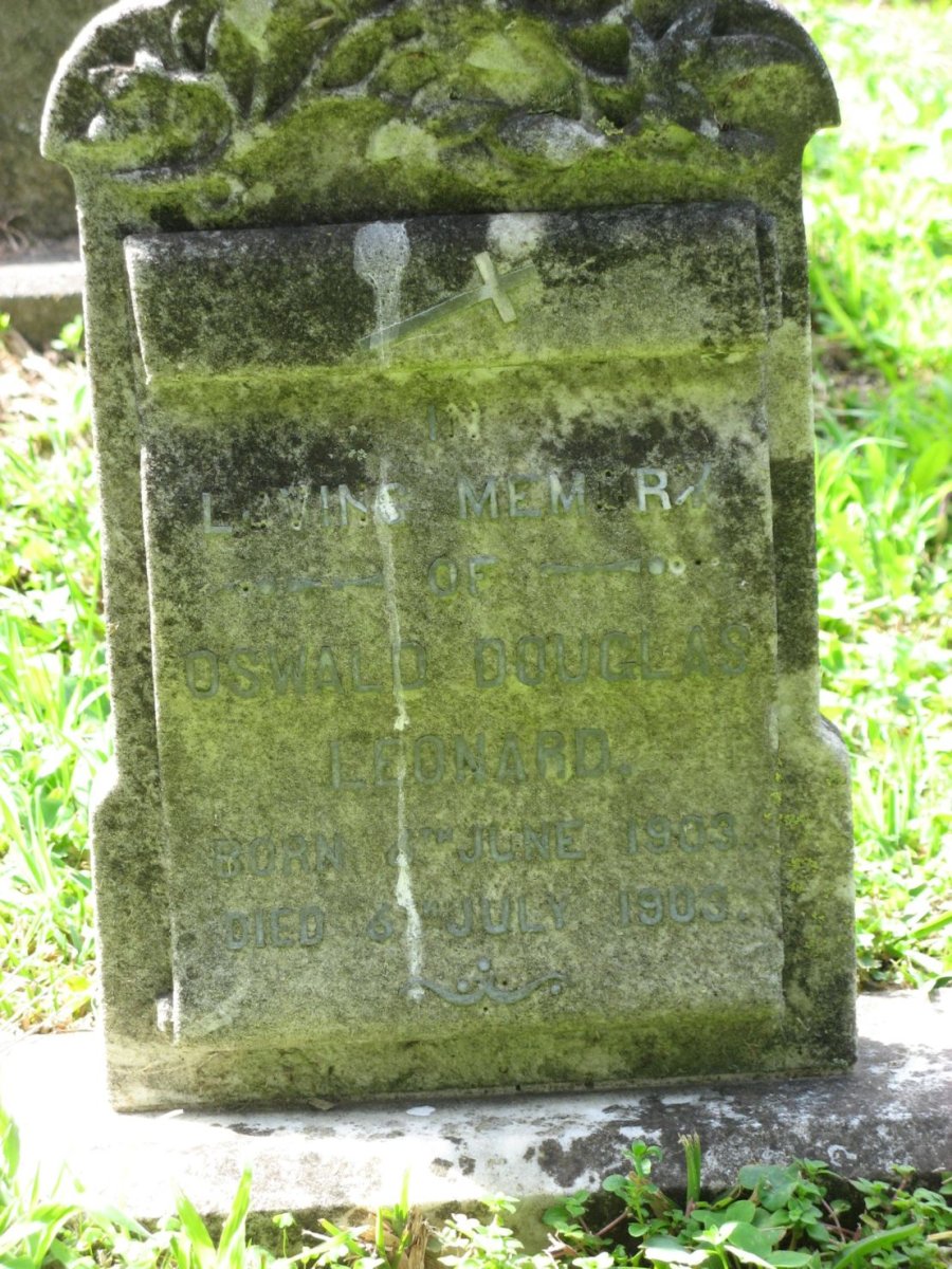 LEONARD Oswald Douglas 1903-1903