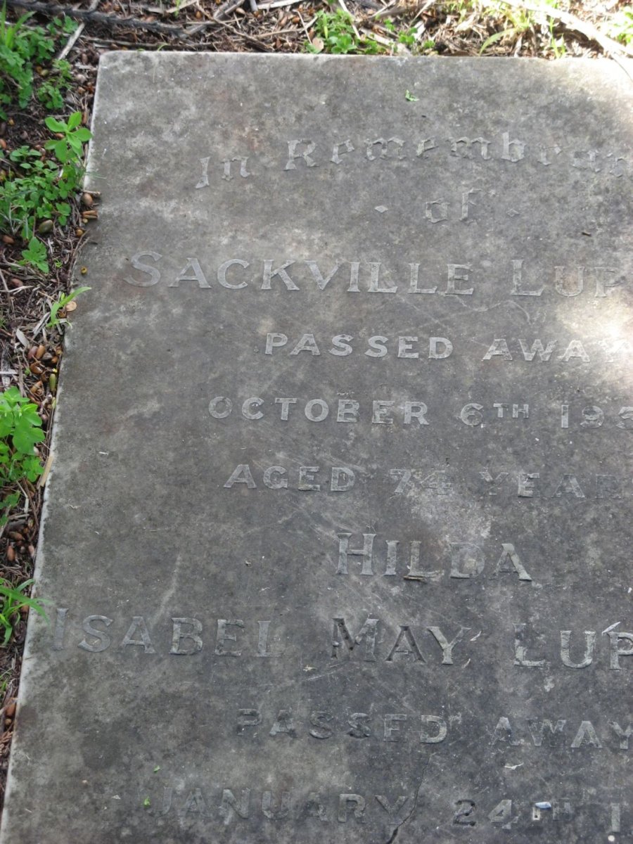 LUP Sackville -195? :: LUP Hilda Isabel May