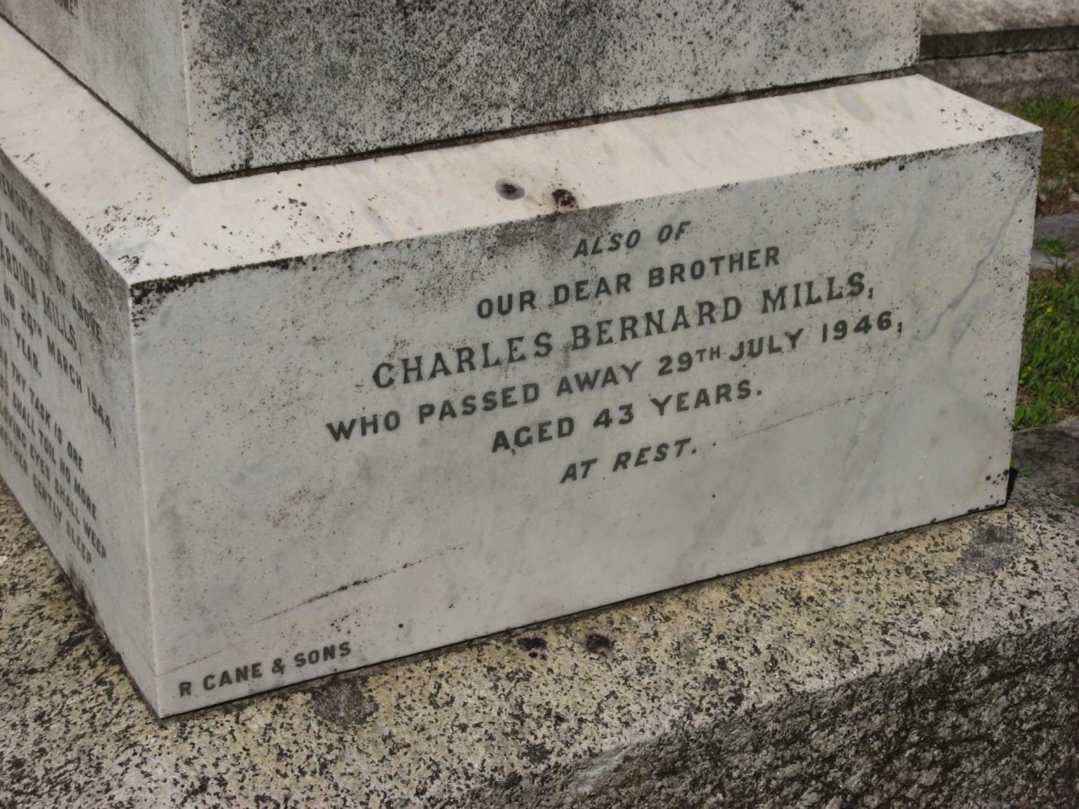 MILLS Charles Bernard -1946