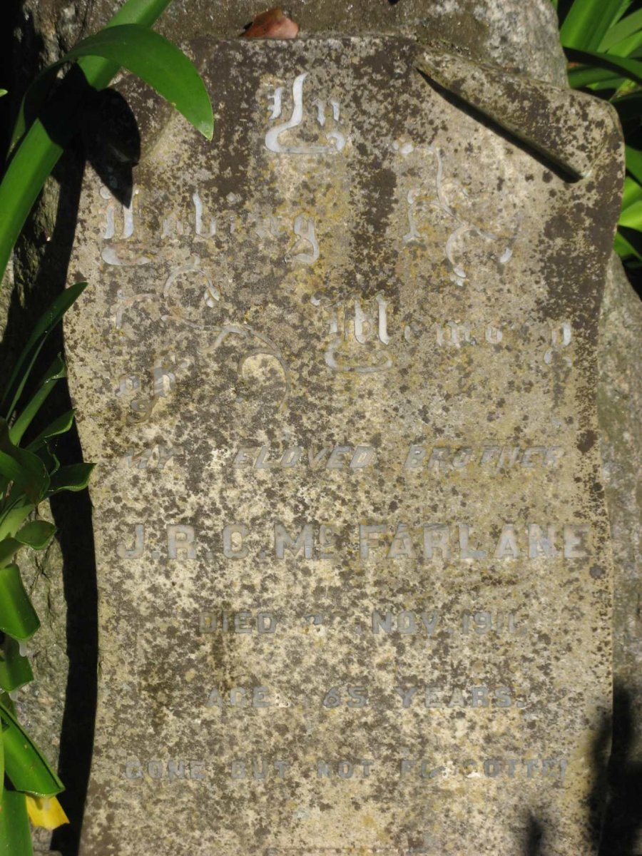 McFARLANE J.R.C.M. -1911