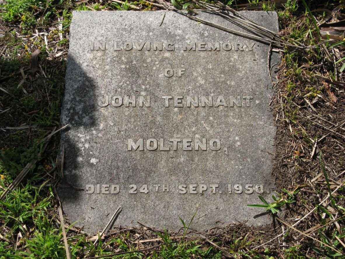 MOLTENO John Tennant -1950