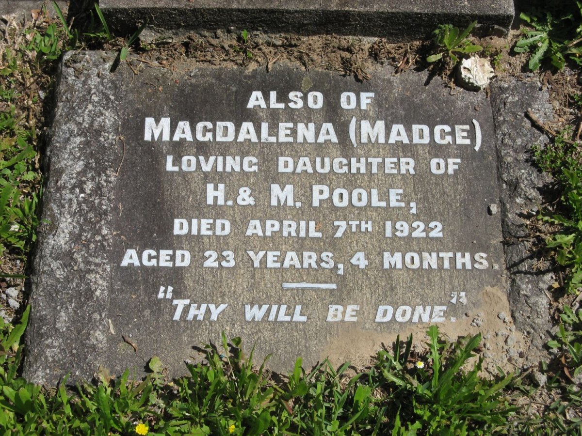 POOLE Magdalena -1922