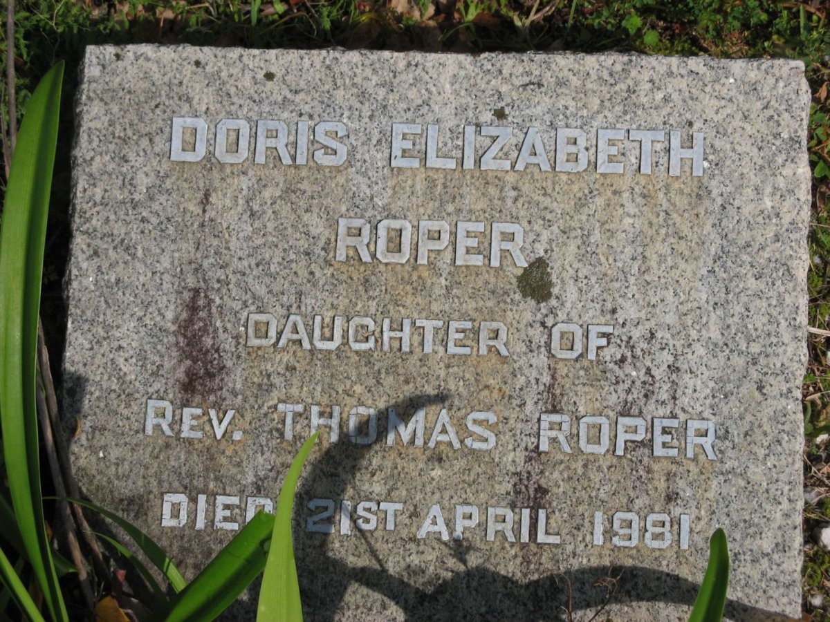 ROPER Doris Elizabeth -1981