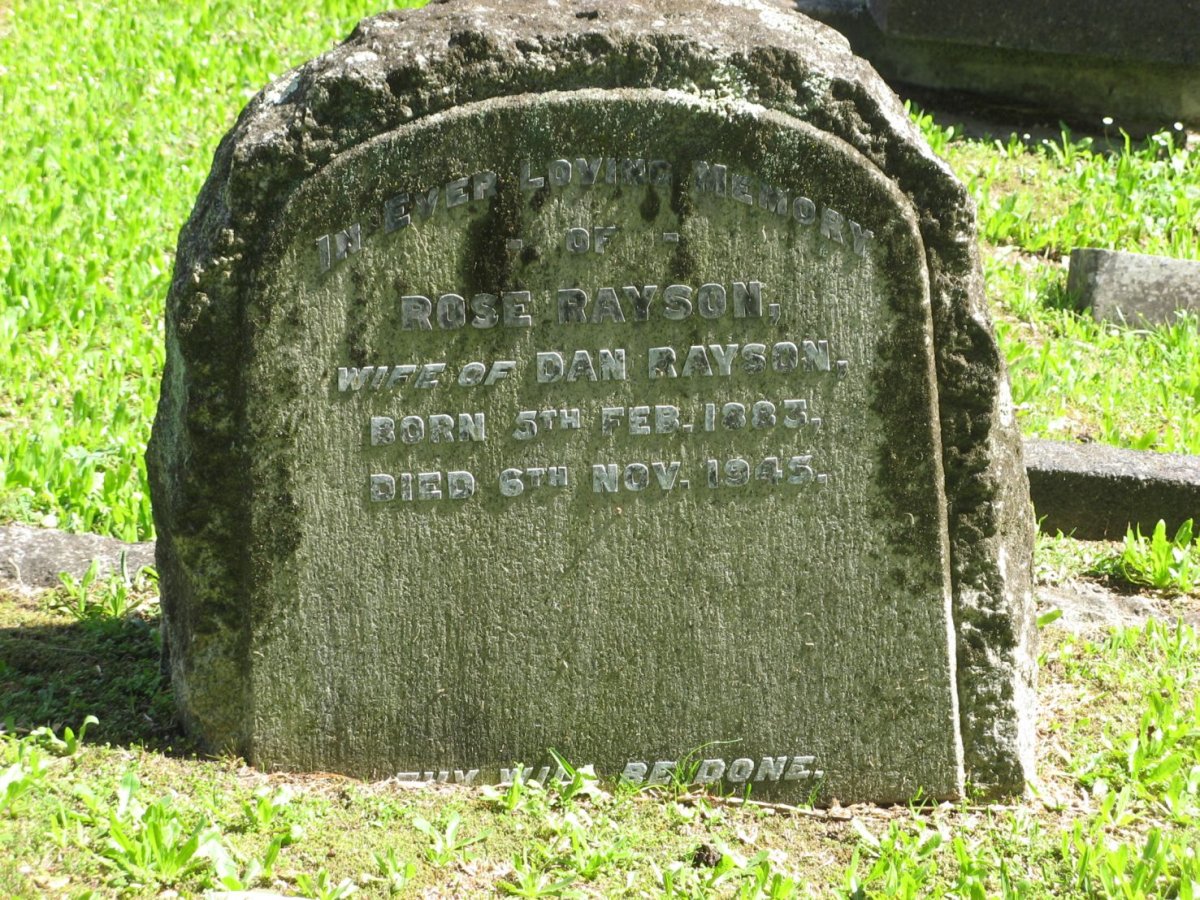 RAYSON Rose 1883-1945