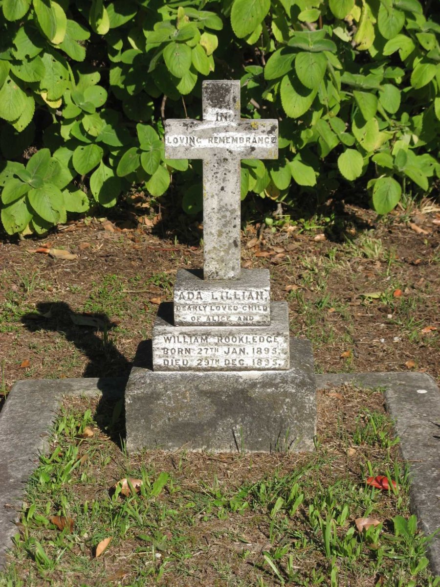 ROOKLEDGE Ada Lillian 1895-1895