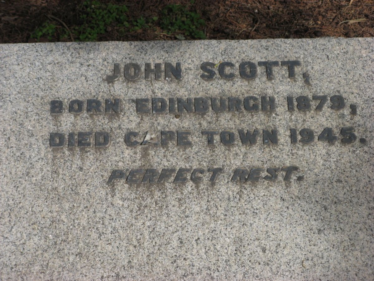 SCOTT John 1879-1945
