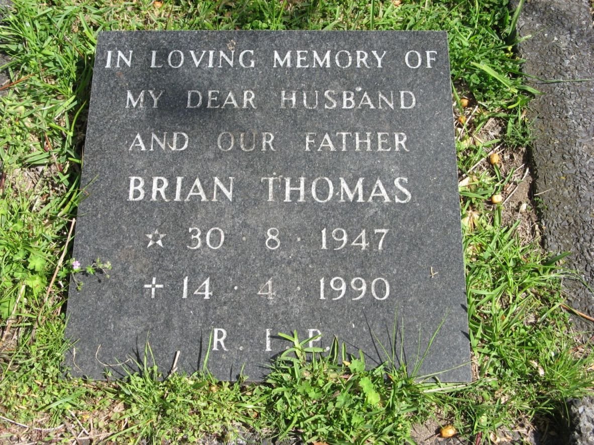 THOMAS Brian 1947-1990
