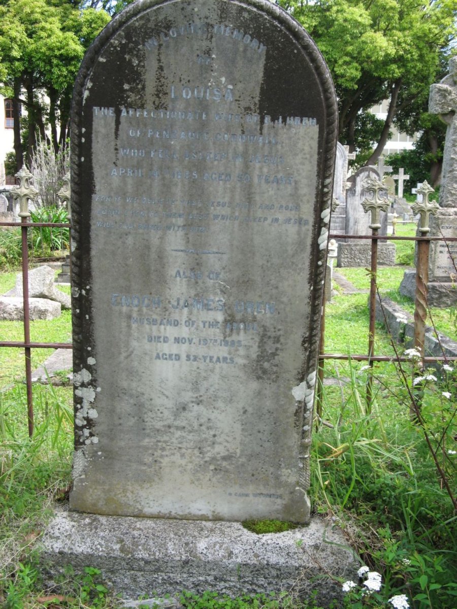 UREN James -1885 &amp; Louisa -1885