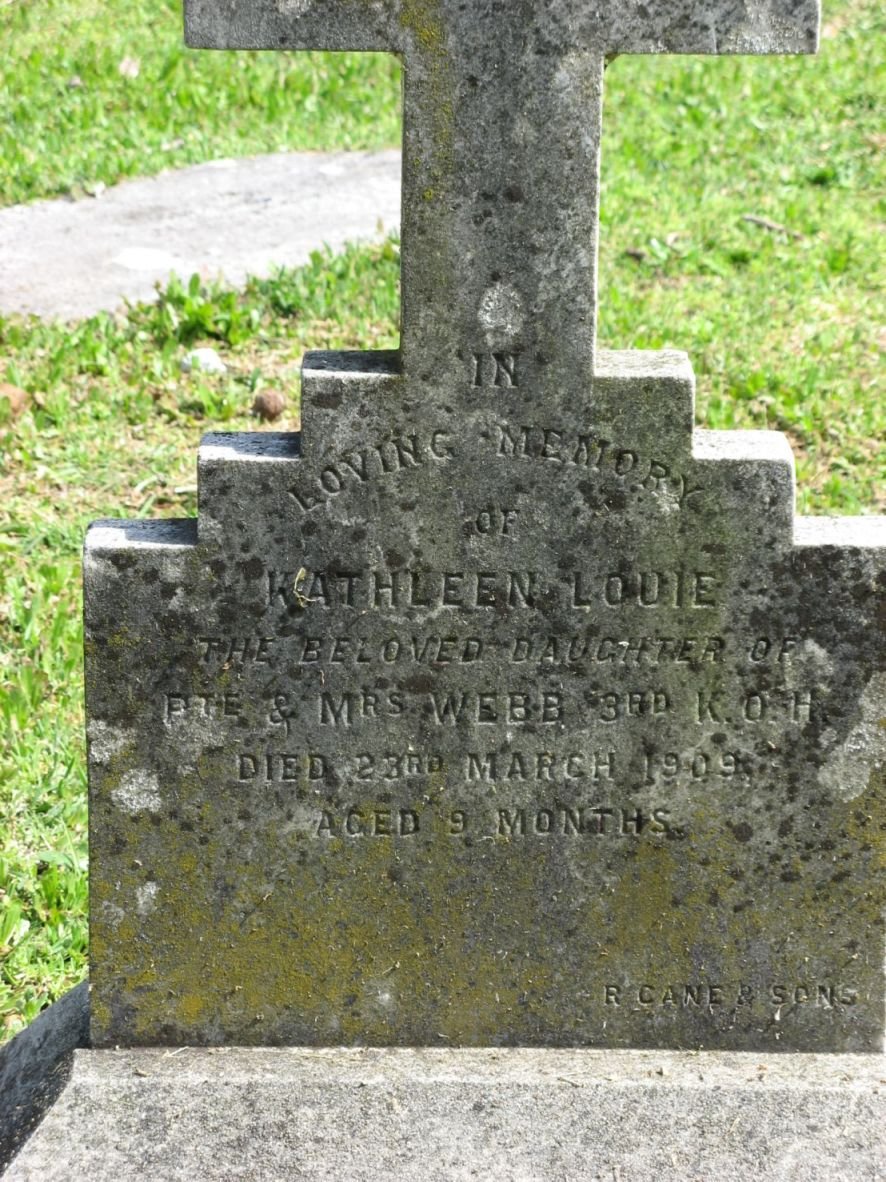 WEBB Kathleen Louie -1909