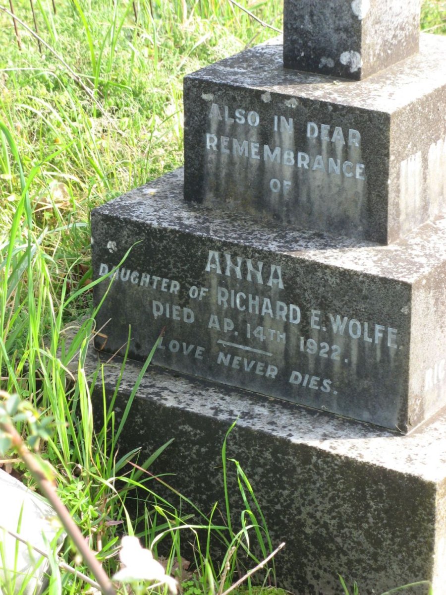 WOLFE Anna -1922