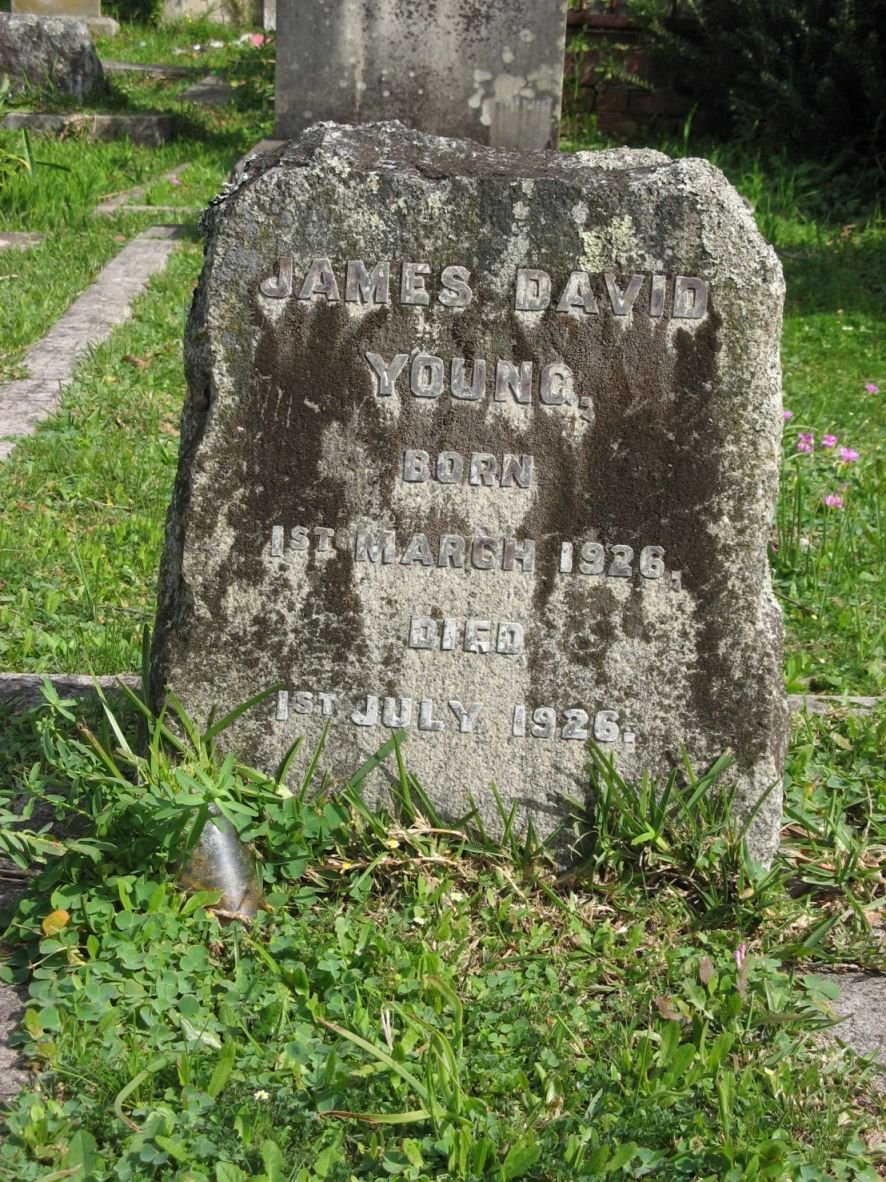 YOUNG James David 1926-1926