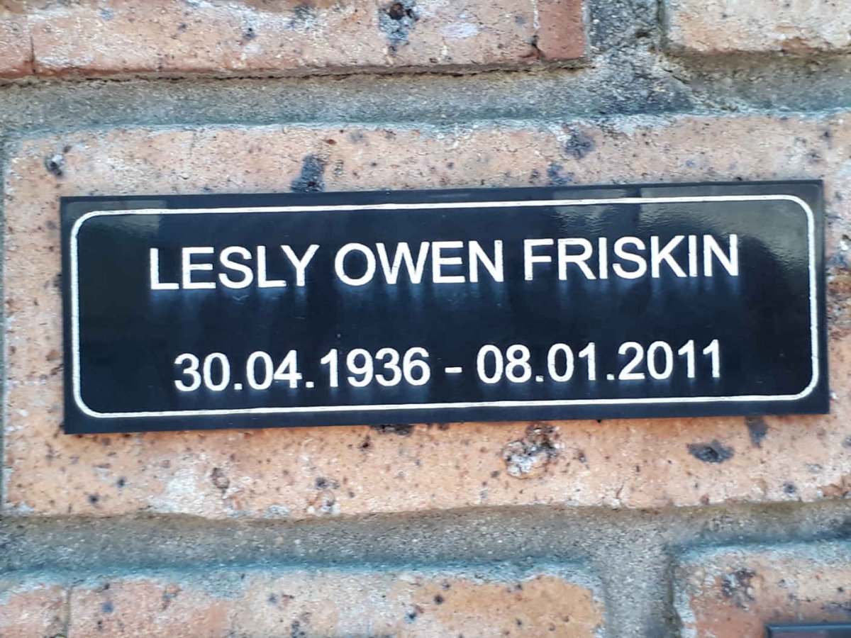 FRISKIN Lesly Owen 1936-2011